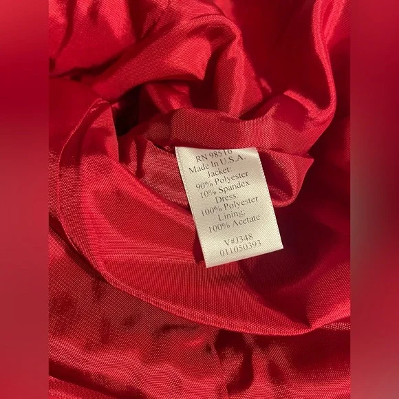 NWT Coldwater Creek Sheer Mesh Jacketed Dress Sz 8 - Picture 8 of 16